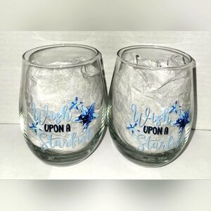 2 Piece Stemless Wine Glass (Wish Upon A Starfish)